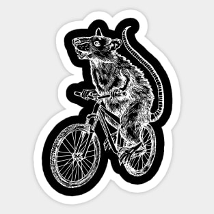 SEEMBO Rat Cycling Bicycle Cyclist Riding Bicycling Bike Sticker